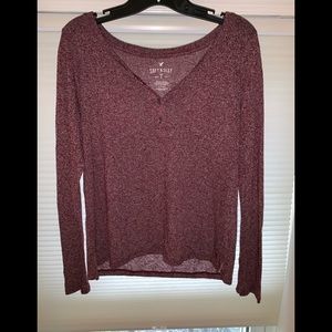 American Eagle long sleeve lounge t-shirt